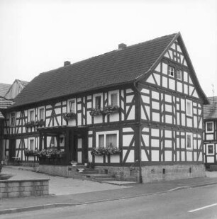 Fachwerkhaus (Fachwerkhaus); Nüsttal, Kreuzbergstraße 19