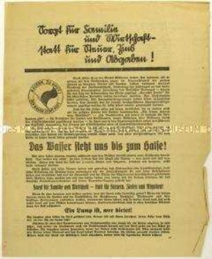 Aufruf des Deutschen Reichsbauern-Komitees zur Reichstagswahl 1933