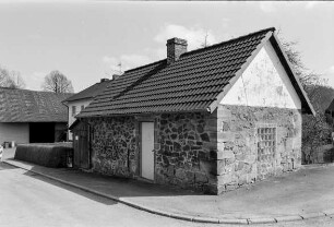 Backhaus (Backhaus, Bruchsteinmauerwerk); Haina, Steinweg
