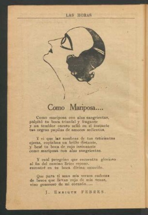 Como mariposa....