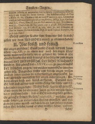 II. Wie frisch uind frölich ...
