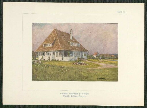 Landhaus auf Hiddensee bei Rügen