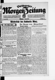 Velberter Morgen-Zeitung : Nevigeser Morgen-Zeitung : Heiligenhauser Morgen-Zeitung