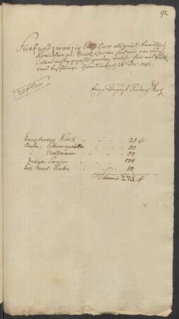 ... gnädigst bewilligte Remission ... ... Quedlinburg [den] 24. Dec: 1792.