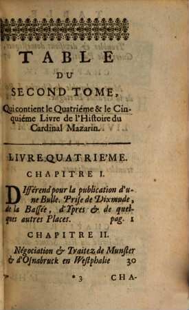 L' Histoire Du Cardinal Mazarin. 2
