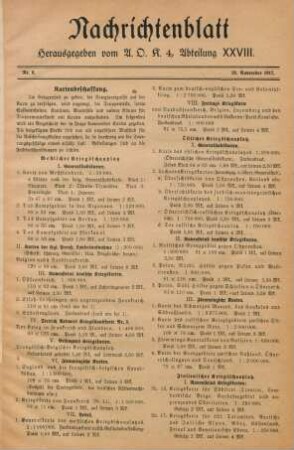 6.1917: Nachrichtenblatt