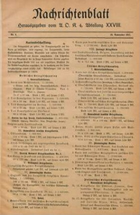 6.1917: Nachrichtenblatt