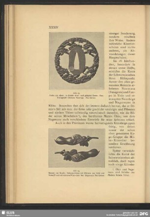 Tsuba aus Eisen