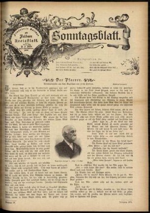 Ausgabe vom Sonntag, den 15. September 1901.