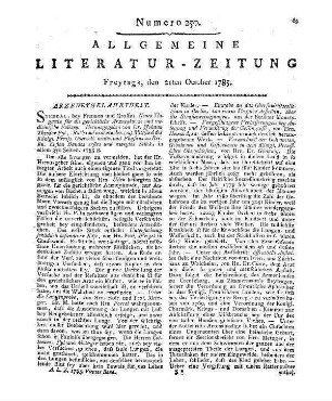 [Beuvius, A.]: Der Eigensinn des Glücks in den außerordentlichen Begebenheiten des Baron von T *** und seiner Familie. 2. Aufl. Berlin, Leipzig: Decker [s.a.]
