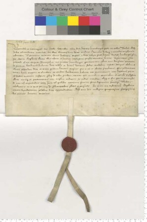 Präsentation an Propst Jacob Schomaker für eine Vikarie am Katharinen Altar zu St. Johannis [lat].