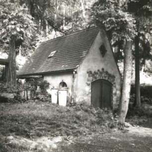 Stadt Wehlen-Zeichen, Nr. 90. Wohnhaus (2. H. 19. Jh.), Nebengebäude