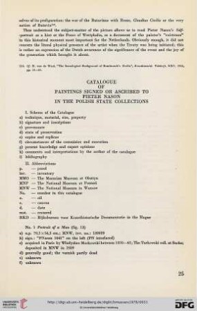 Catalogue of paintings signed or ascribed to Pieter Nason in the Polish state collections