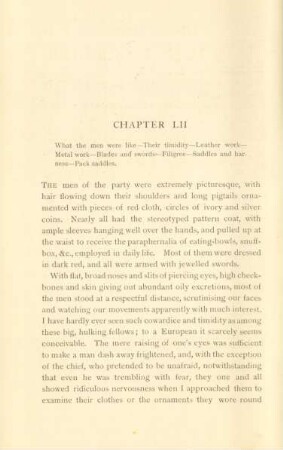Chapter LII. What the men were like ...