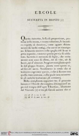 Ercole Statuetta in bronzo