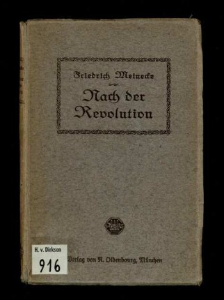 Nach der Revolution