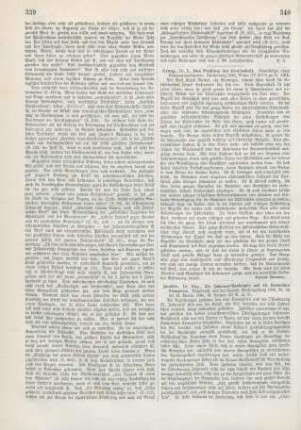 340-341 [Rezension] Jacobsen, August, Die Johannes-Apocalypse und die canonischen Evangelien