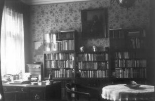 Wohnhaus : Meißen. Wohnhaus, Stadtparkhöhe 6. Arbeitszimmer