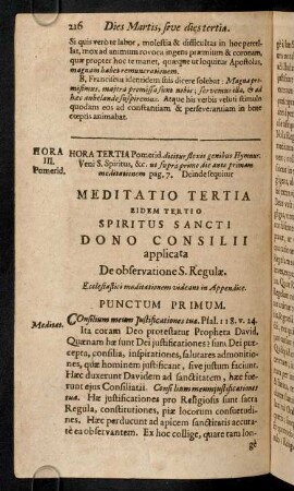 216-221, Hora III - IV