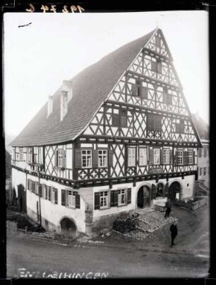 Fachwerkhaus, Foto: Schuster Januar 1935