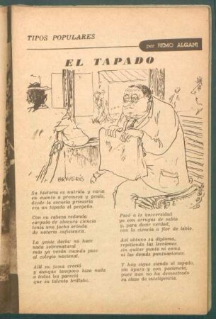 El tapado : Tipos populares
