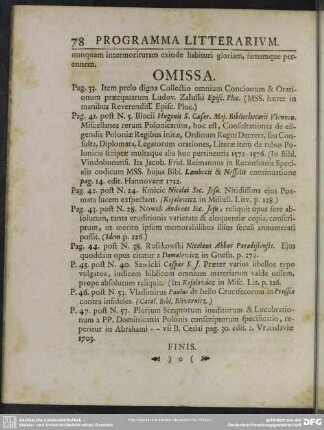 Omissa