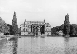 Dresden. Großer Garten. Palais, Ansicht von Südosten