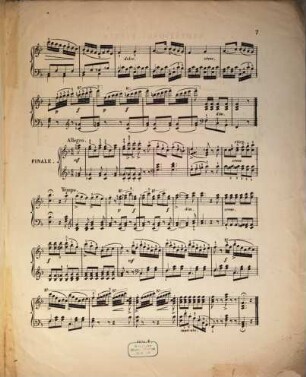 Le premier début : 24 petites récréations instructives pour le piano sur des airs populaires en rondeaux et variations ; Op. 83, 3. Variations et finale sur un air de l'opéra Die Zauberfloete de Mozart