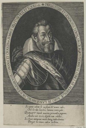 Bildnis des Georgius Fridericus ab Hohenloe