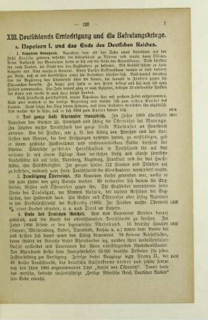 XIII. Deutschlands Erniedrigung und die Befreiungskriege