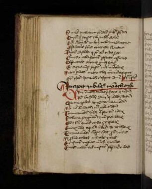 Jubileus monachorum. Incipit jubileus monachorum
