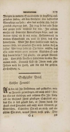 Sechzigster Brief.