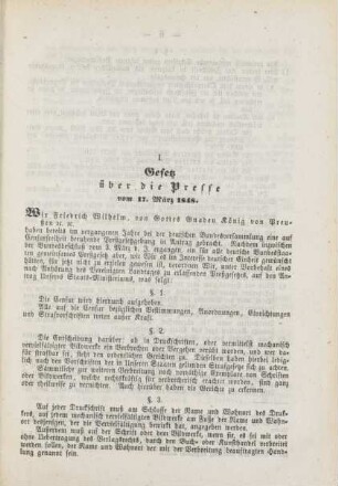 17. März 1848-21. Mai 1850 = I-XCIV