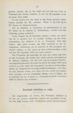Neerlands driekleur te velde