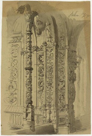 Hieronymitenkloster zu Belem, Fenster des Kreuzgangs