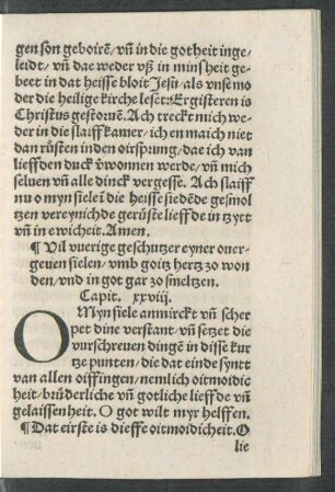 Vil vuerige geschutzer eyner overgeven sielen ... Capit. xxviii.