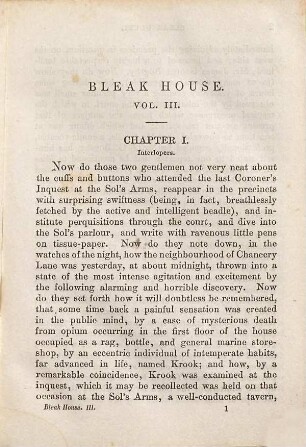 Bleak house : in four volumes, 4