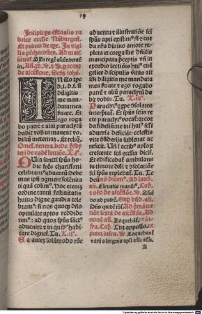 Breviarium Numburgense, [2,6]. Proprium de tempore. - Proprium de sanctis. - Commune sanctorum