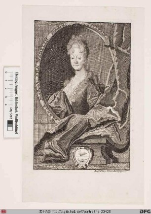 Bildnis Maria Magdalena Wedel, geb. Tauber