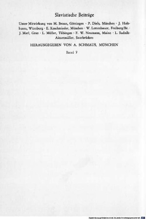Valerij Brjusovs Beitrag zur Literaturtheorie : aus der Geschichte des russischen Symbolismus