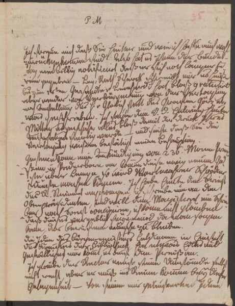 Brief von Pauline (Lippe, Fürstin) an Friedrich Simon Leopold Petri