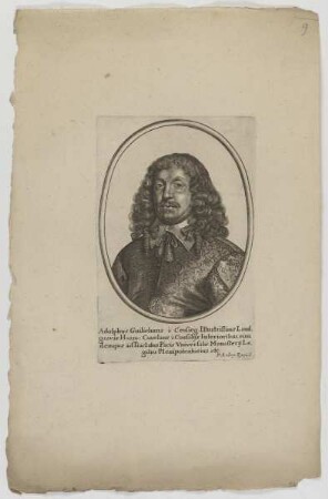 Bildnis des Adolphus Guilielmus à Crosieg
