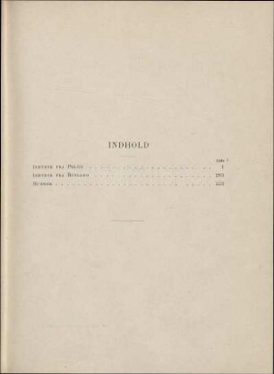 Indhold
