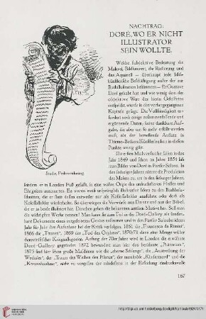 Nachtrag: Doré, wo er nicht Illustrator sein wollte