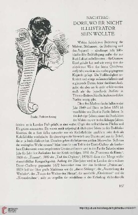 Nachtrag: Doré, wo er nicht Illustrator sein wollte