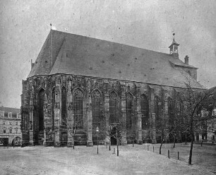 Halle (Saale), ehem. Augustiner-Chorherrenstiftskirche St. Moritz, von Nordosten; Conrad von Einbeck