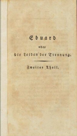 Zweiter Theil.
