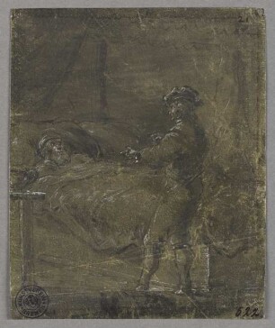 Eulenspiegel als Arzt eines Doktors, aus: "Geschichte des Till Eulenspiegel"