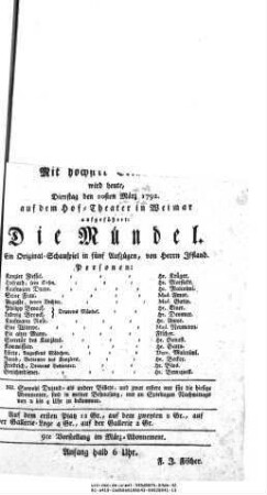 Die Mündel