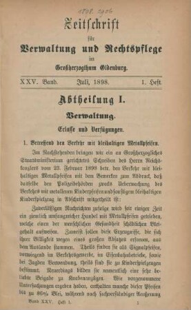 Juni-December 1898 = 1.-2. Heft